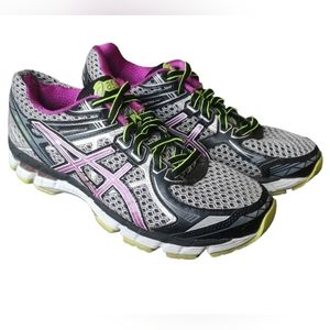 ASICS T3P8N Women's GT-2000 2 Gel Fluid Ride Running Athletic Shoes Lace up sz 6